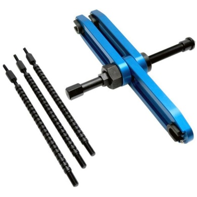 Crankcase Splitter V2 Steel Aluminum Blue Schwarz