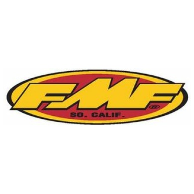 FMF 5″ JERSY STKR(YEL/RD)