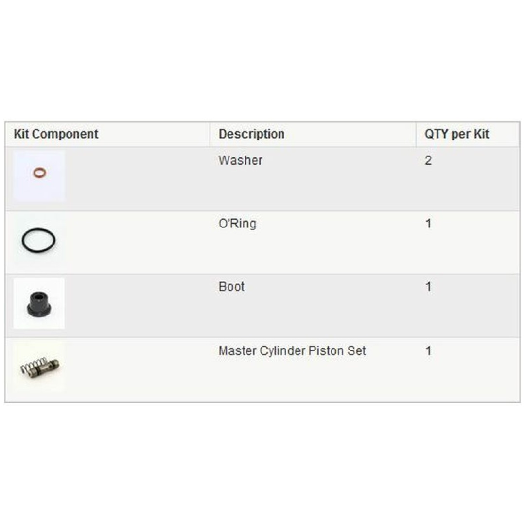 Bremszylinder Repair Kit für KTM 12-, für Husqvarna 14- hinten hinten 6