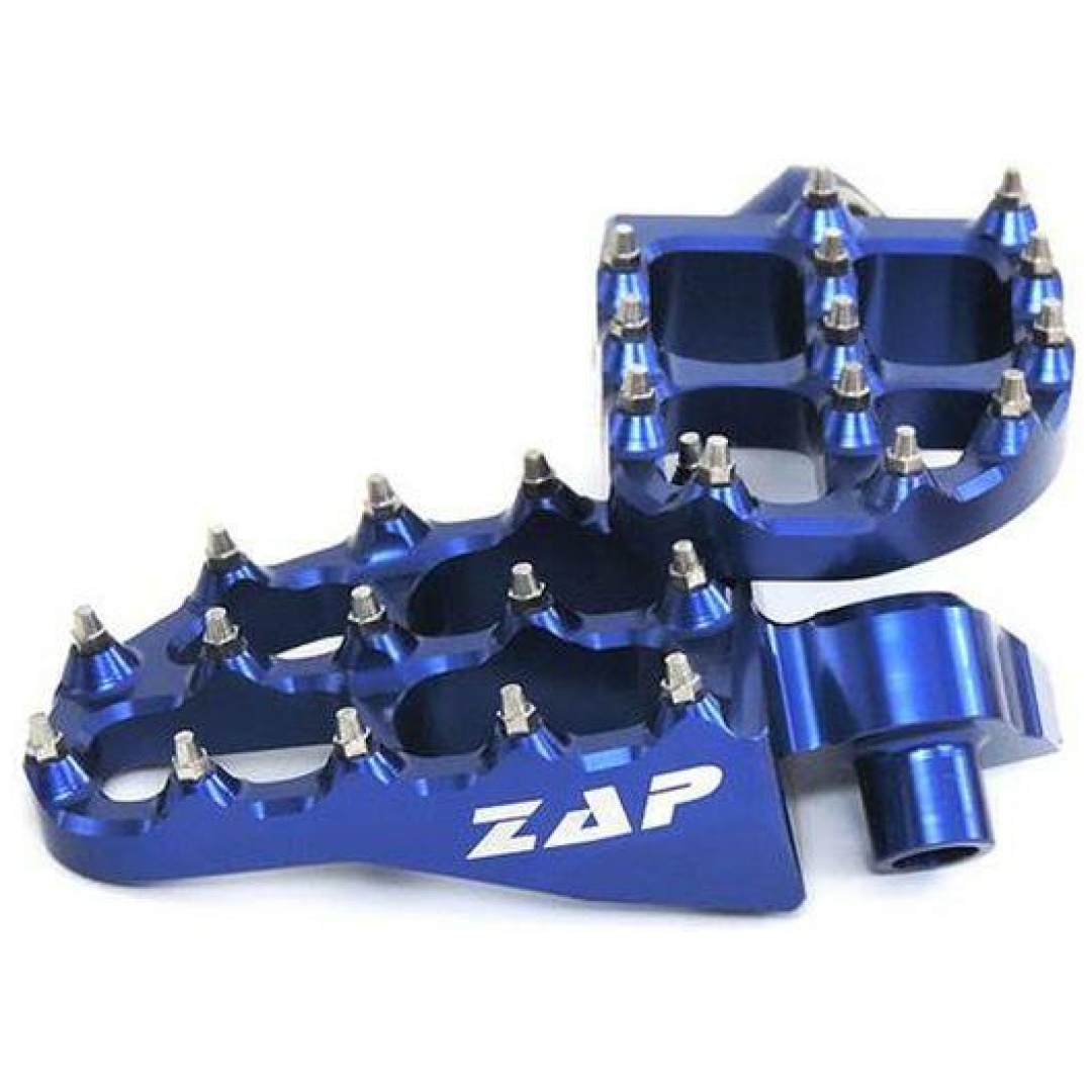ZAP TechniX E-Peg Fußraste Yamaha, Gas Gas, KTM, HSQ blau, für KTM SX -> 2015, EXC -> 2016 5