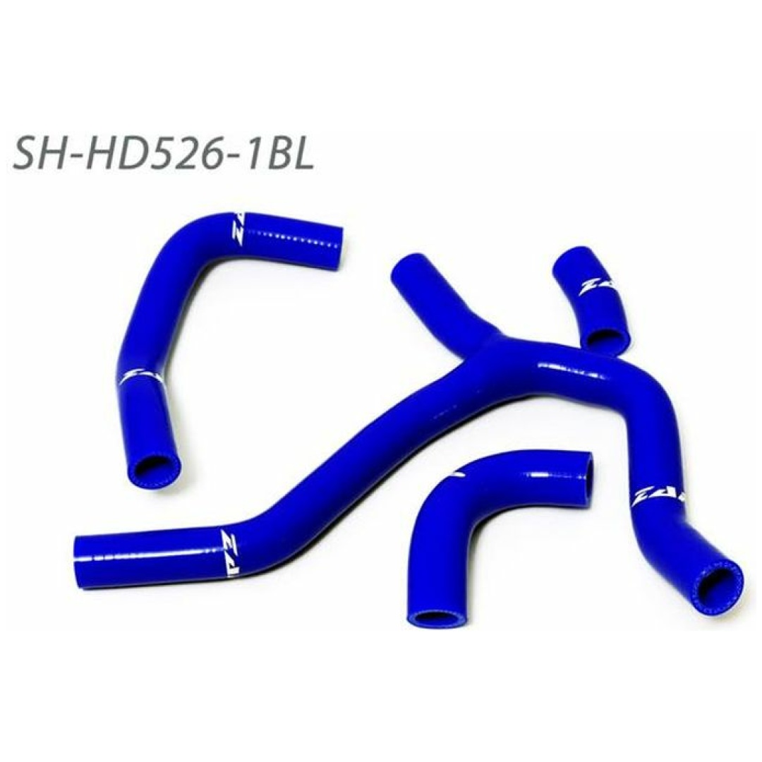 Silikon-Kühlerschlauch Honda CRF 450 13-14 blau Y-Kit 4