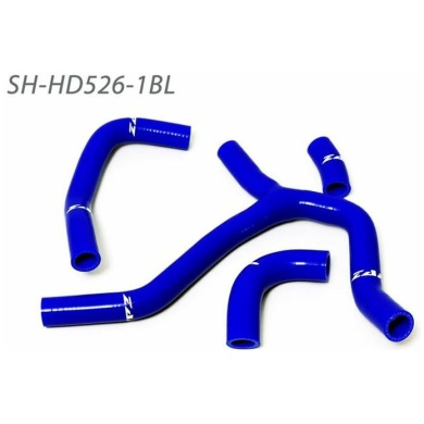 Silikon-Kühlerschlauch Honda CRF 450 13-14 blau Y-Kit