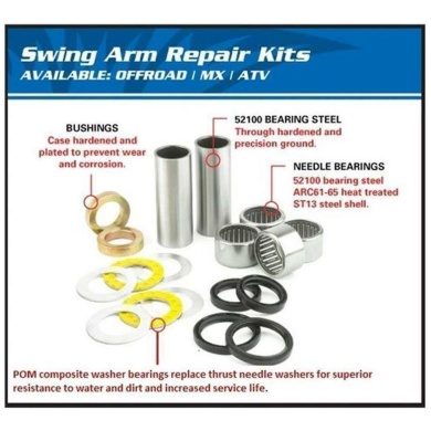 Schwinglager Kit RM80 91-01, RM85 02