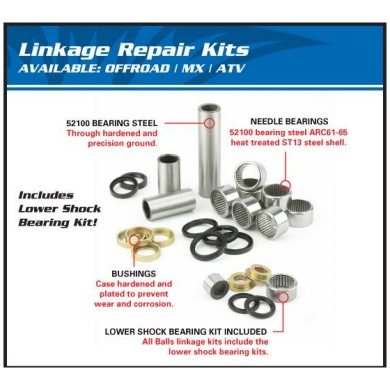 Umlenklager Kit CR125/250 00-01 7