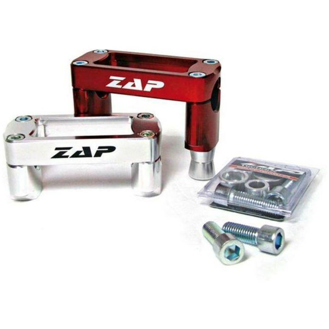 ZAP TechniX T-Bone Anbaukit für KX(F) ->450 nur -2011 – 35mm hoch – silber (28.6mm) 4