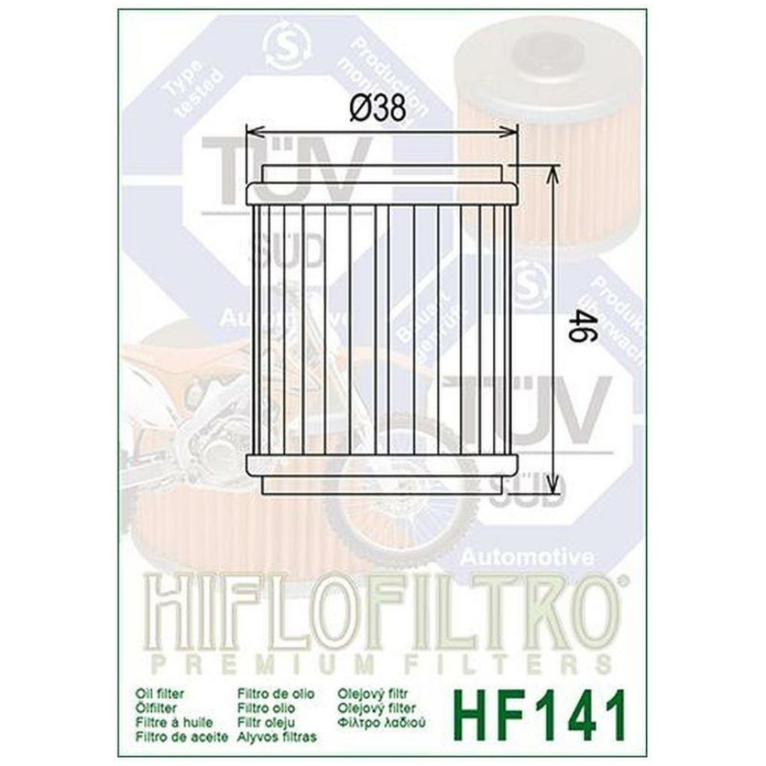Hiflo ÖLfilter Yamaha YZF 03-08 5