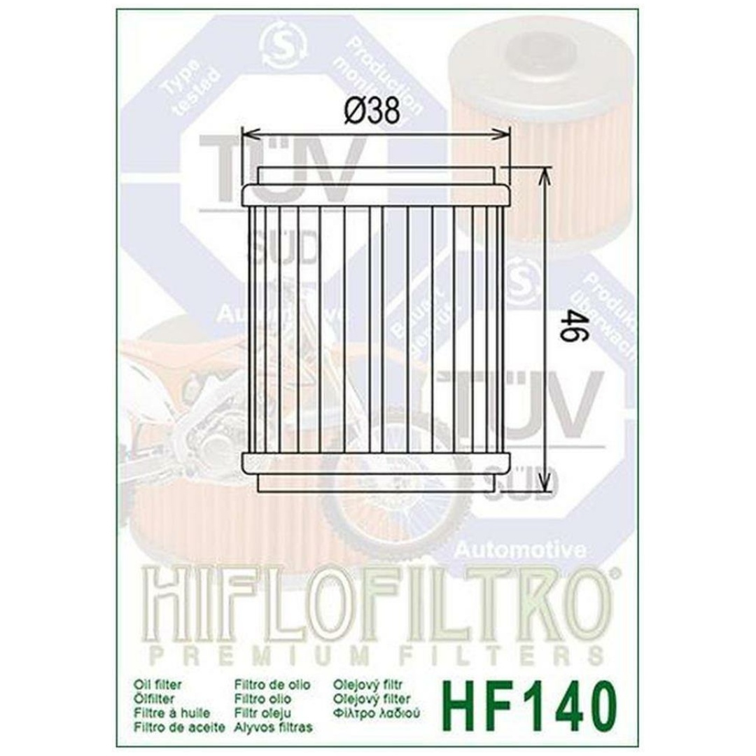 Hiflo ÖLfilter Yamaha YZF 09- 5