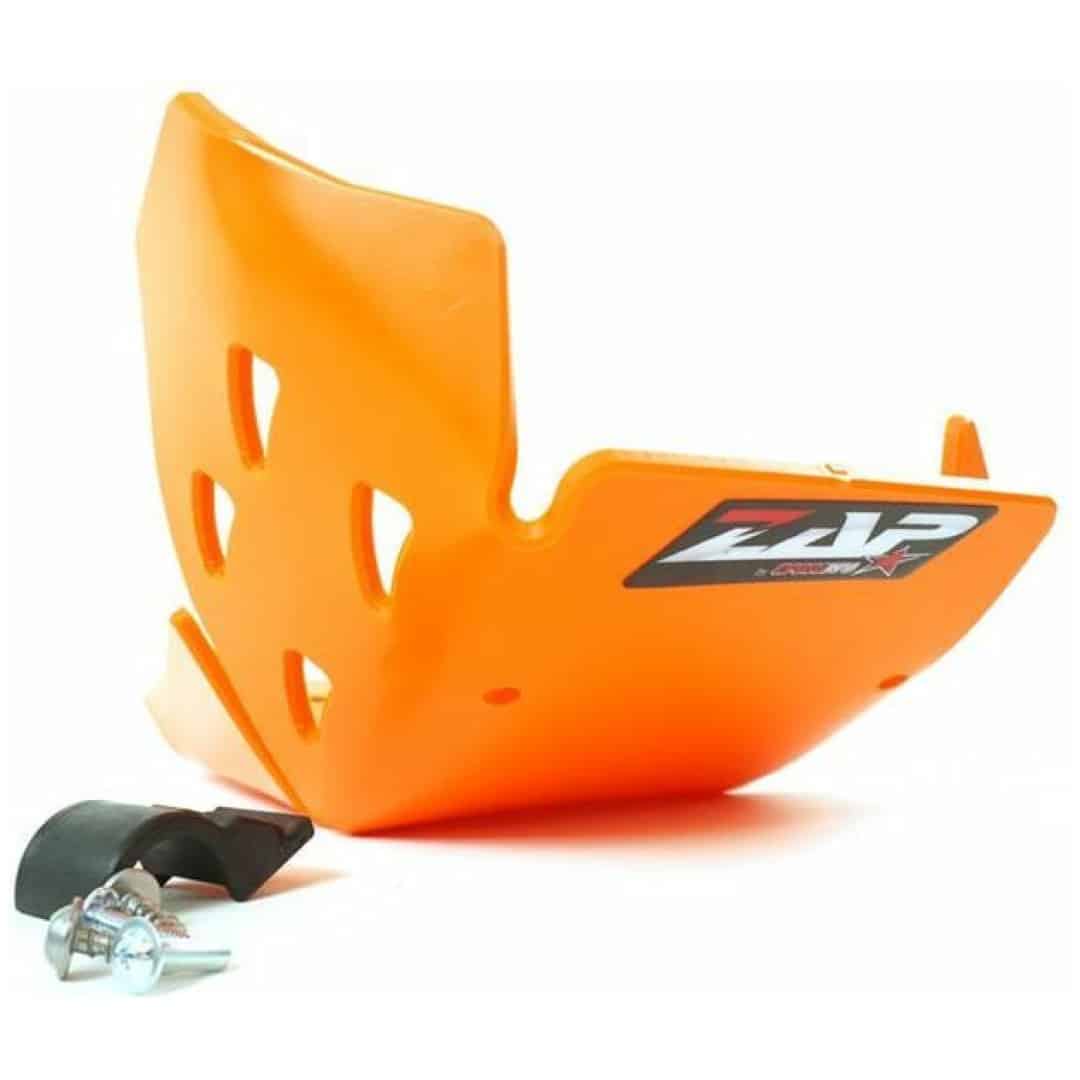 ZAP TechniX PE-HD Glide plate ENDURO für KTM 4t EXCF 250/350 17- Orange 4
