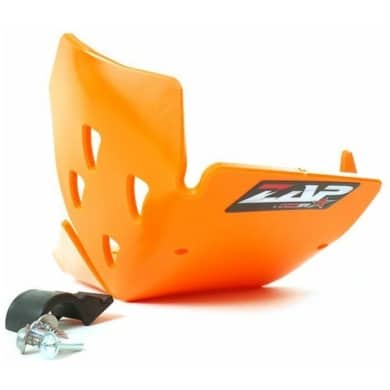 ZAP TechniX PE-HD Glide plate ENDURO für KTM 4t EXCF 250/350 17- Orange