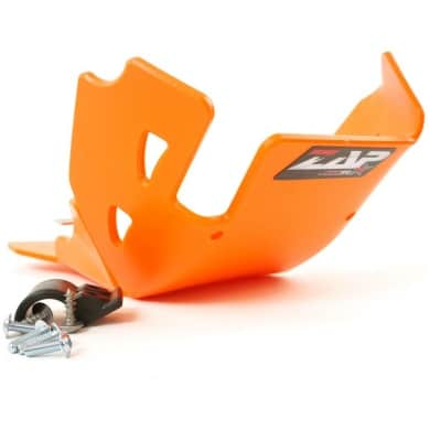 ZAP TechniX Glide plate ENDURO für KTM 2t EXC 250 / 300 17- Orange