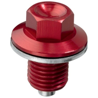 Ablaßschraube mit Magnet Rot (0920-0039)