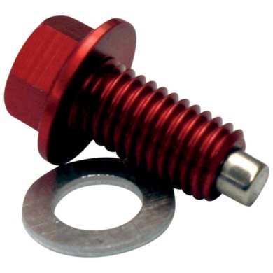 Ablaßschraube mit Magnet Rot (0920-0049) 7