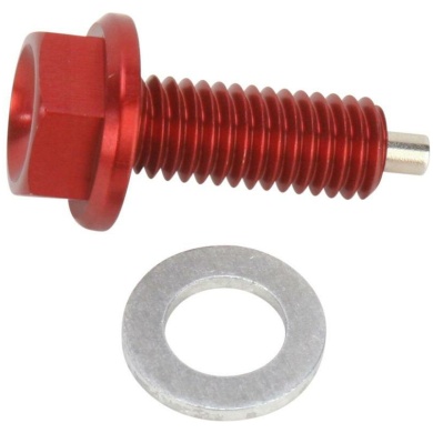 Ablaßschraube mit Magnet Rot (0920-0065)
