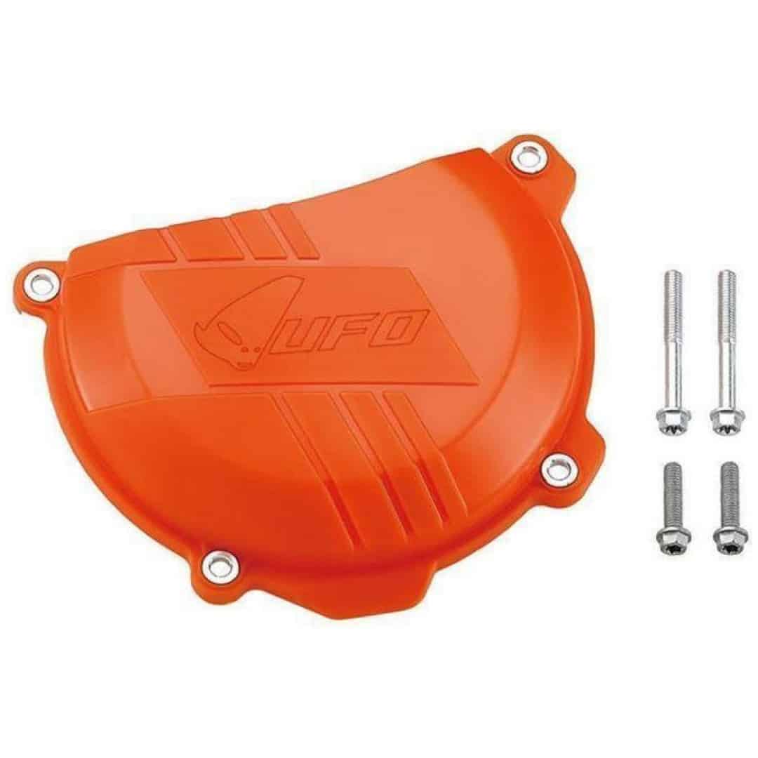 Kupplungsdeckel Protektor Schutz orange für KTM EXC 450 ab 2016-18 4