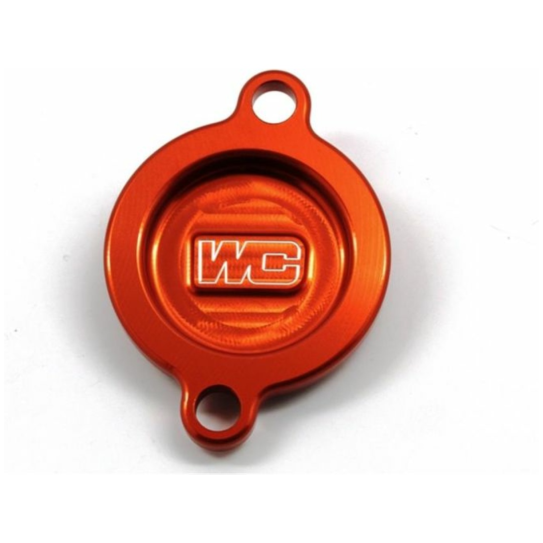 Works Connection Ölfilterdeckel für KTM Orange 4