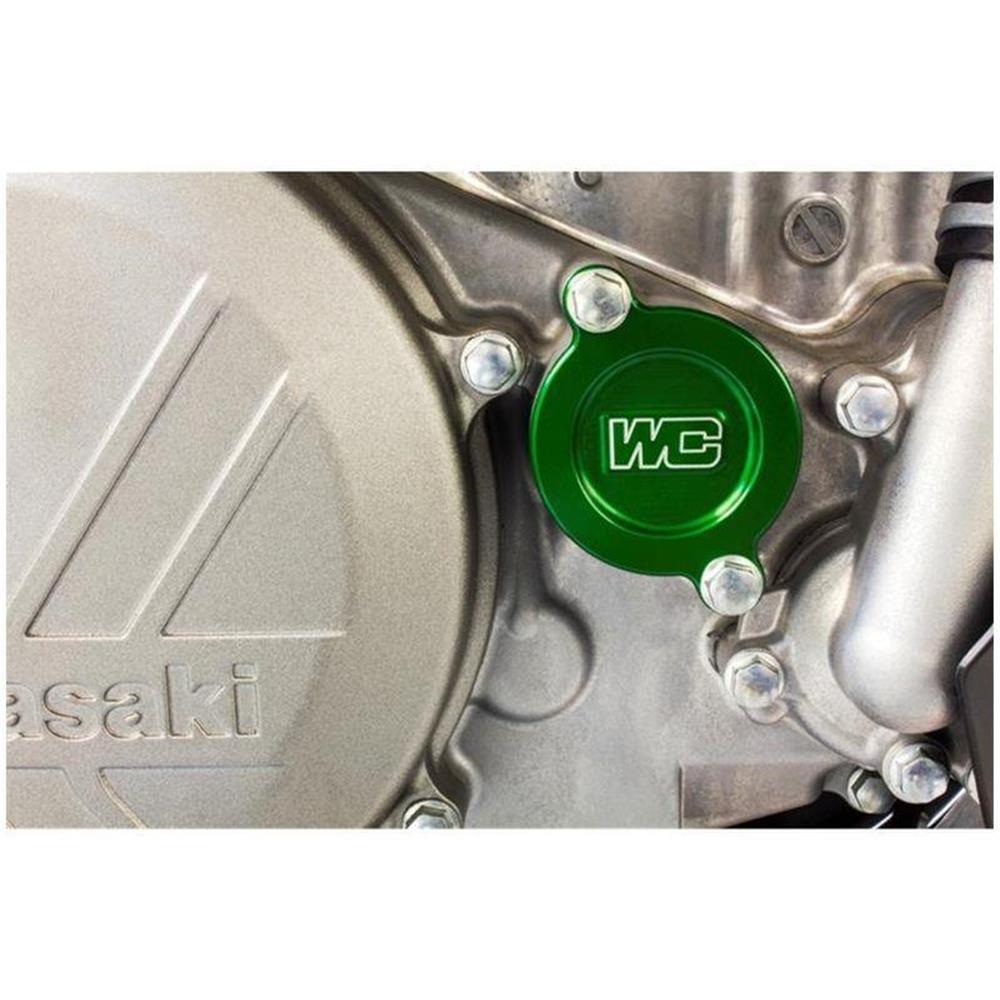 Works Connection Ölfilterdeckel KXF 450 16- Grün 2