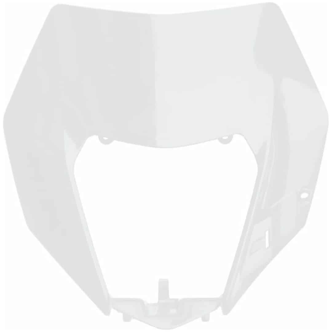 Lampenmaske für KTM EXC/F 2014-2016 Weiß 4