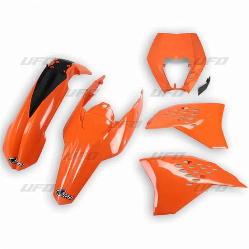 Plastikkit KTM EXC OEM orange 2009-2010 (passt an alle Modelle laut Liste unten) 2