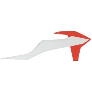 Kühlerspoiler für KTM SX/SXF 2019- EXC 2020- Weiß/Orange