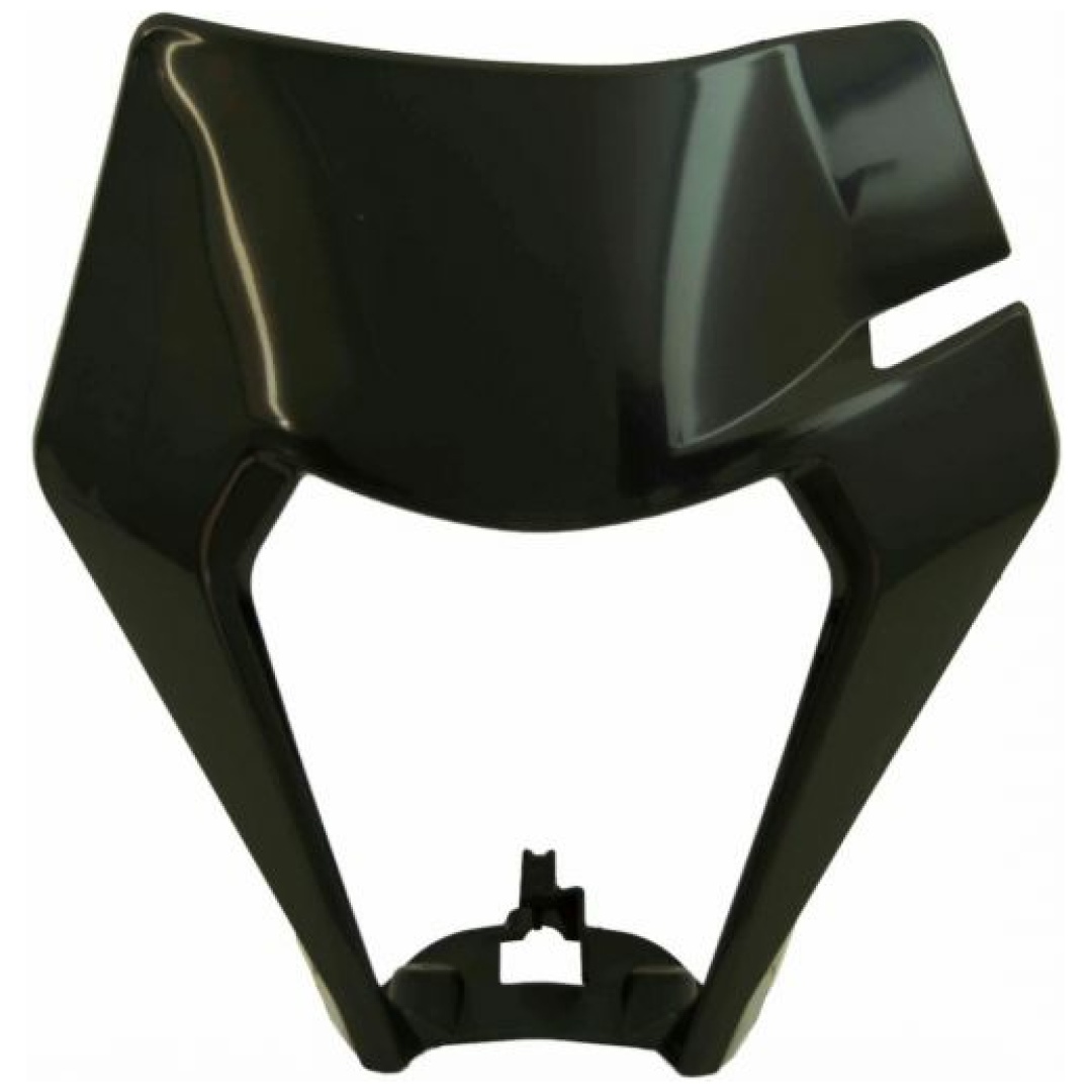 Lampenmaske für KTM EXC 2020-2023 Schwarz 4