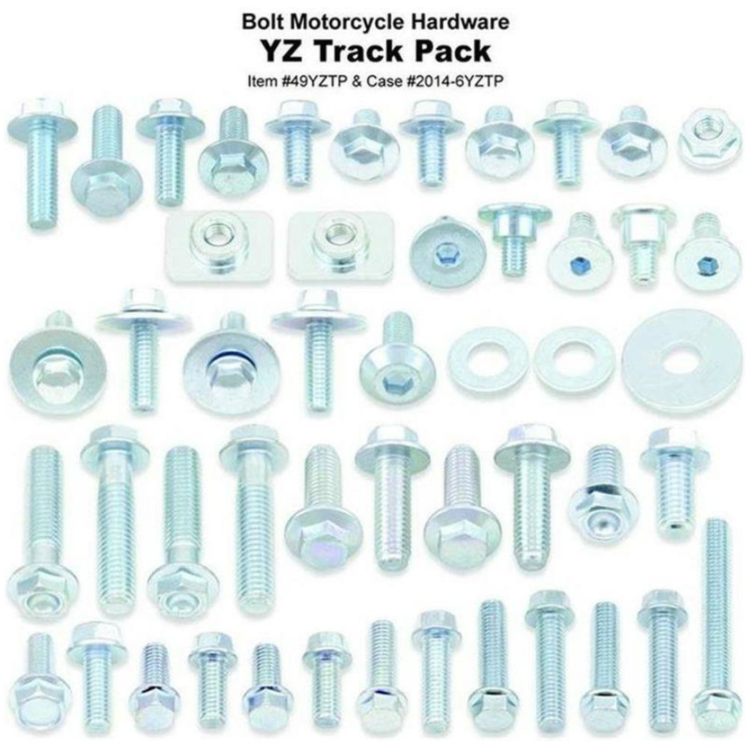 BOLT Track Pack YZF/YZ Schraubenkit 4-tlg m. Display 4