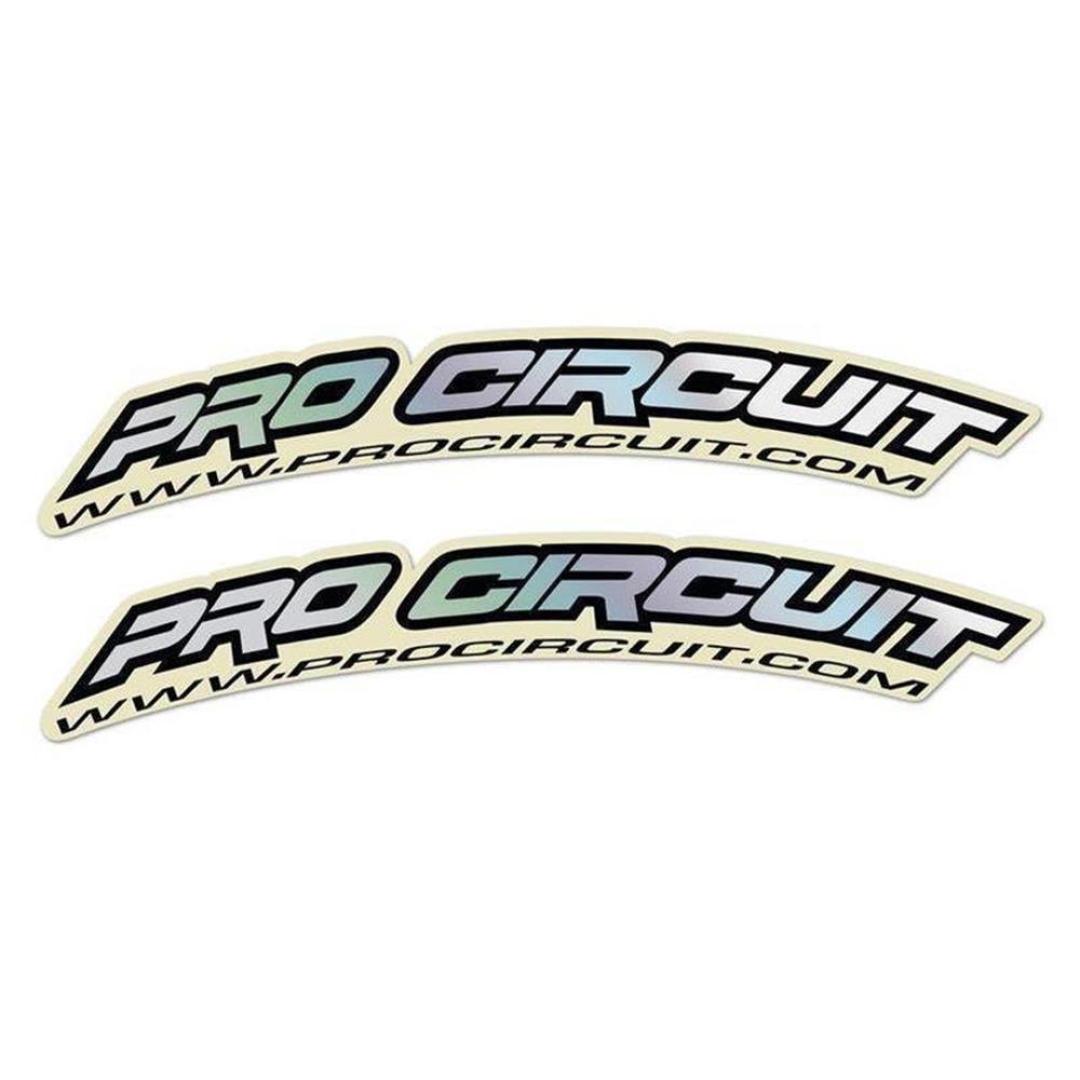 Pro Circuit Kotflügel Sticker Hologramm 4