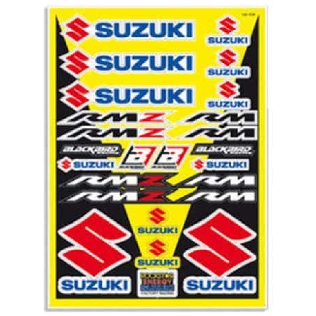 Aufkleberset Logo Kit Suzuki 4
