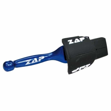ZAP TechniX Flex-Bremshebel CR 92-,CRF 250/450 04-06, RM 85 96-01, RM 125/250 96-03, KX 125-500 93-96, GasGas-, Beta blau