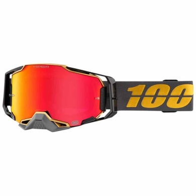 Armega | 100% Motocross Brille FALCON5 verspiegelt/rot 10