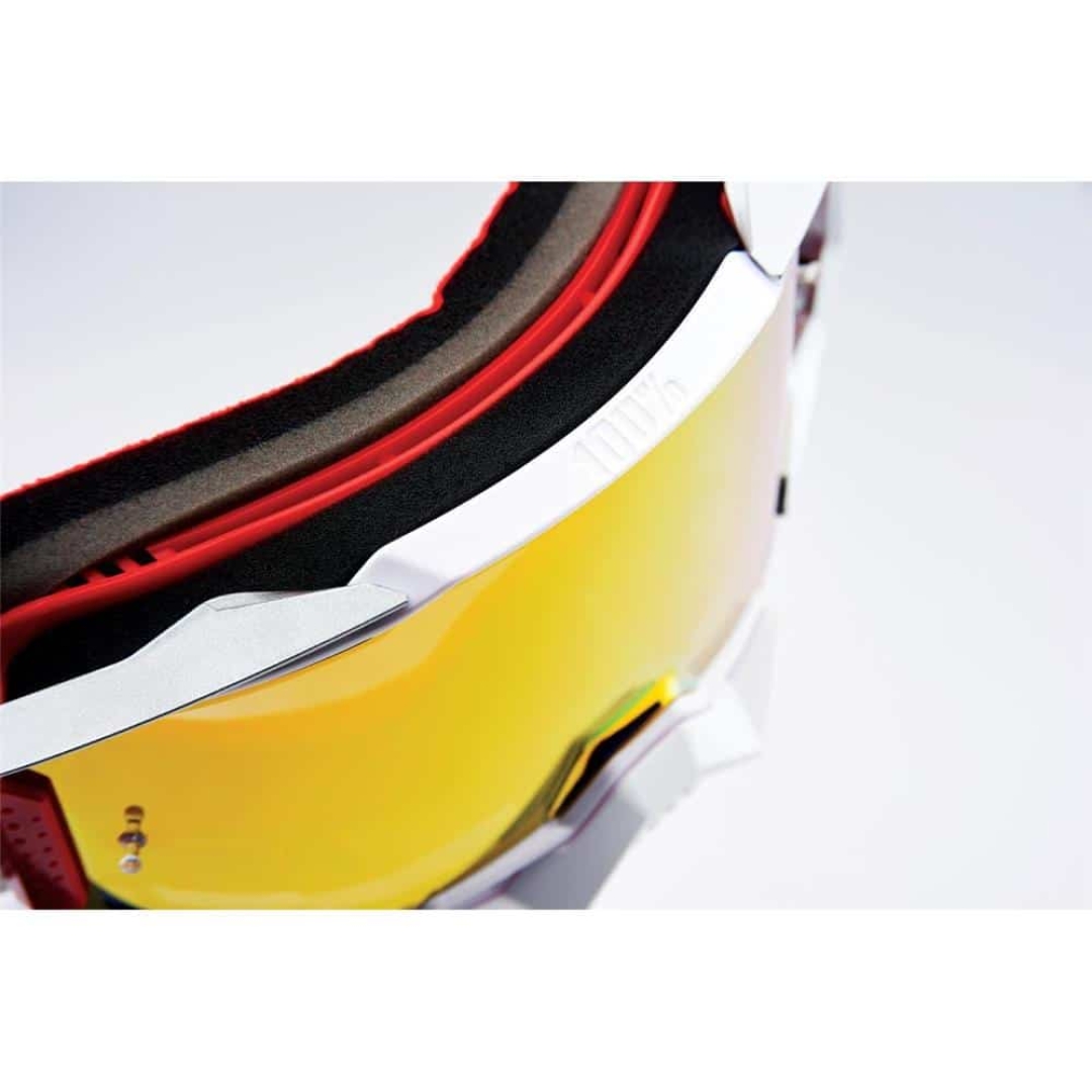 Armega | 100% Motocross Brille LITSBR verspiegelt/rot 6