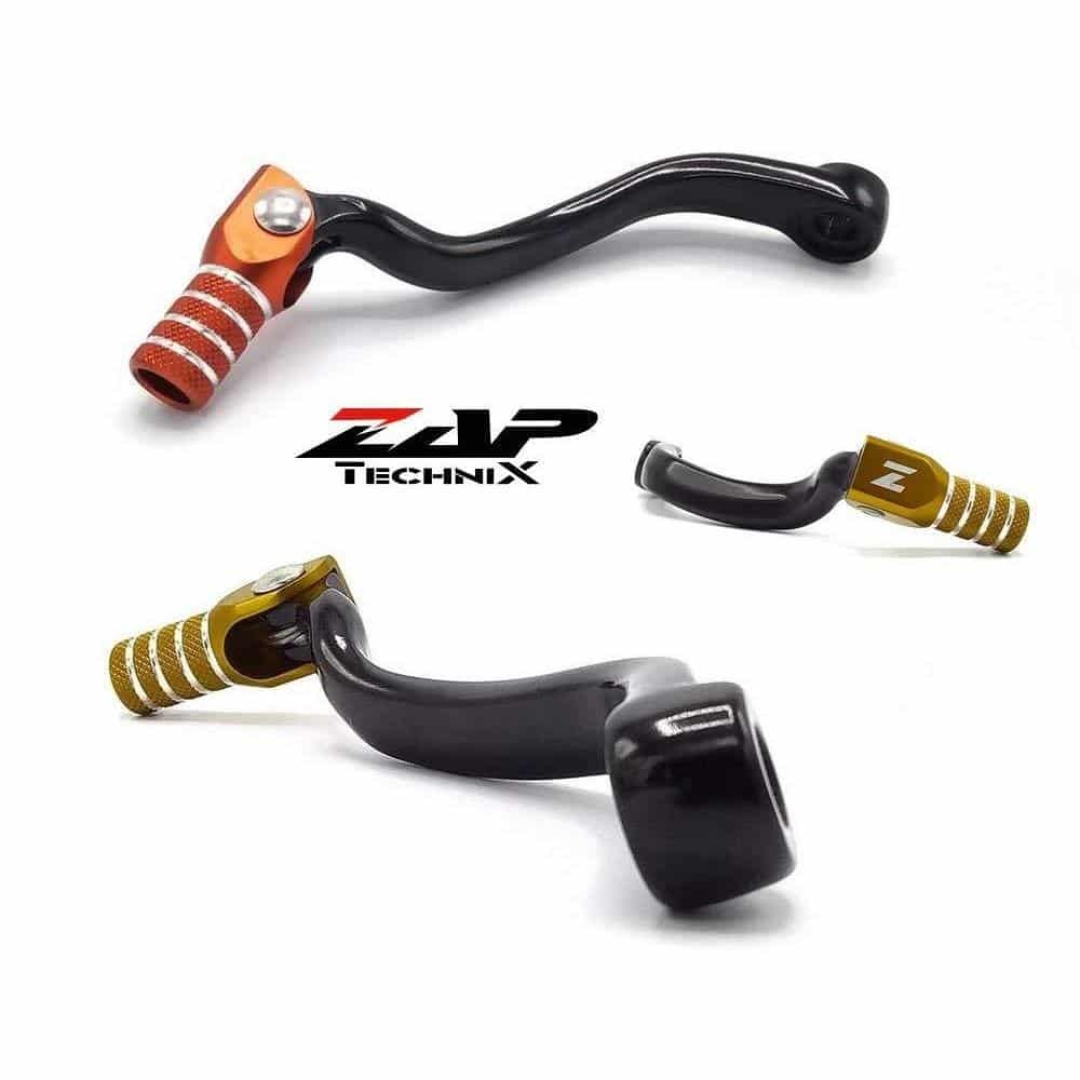 ZAP TechniX Schalthebel für KTM 4Takt SX-F 00-15 / EXC 00-16 / 690 07- in orange 4