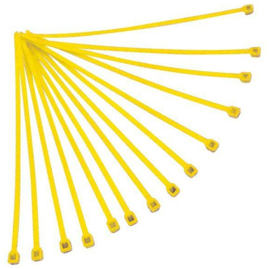Kabelbinder 4,8 x 280 mm Gelb 100 Stück 4
