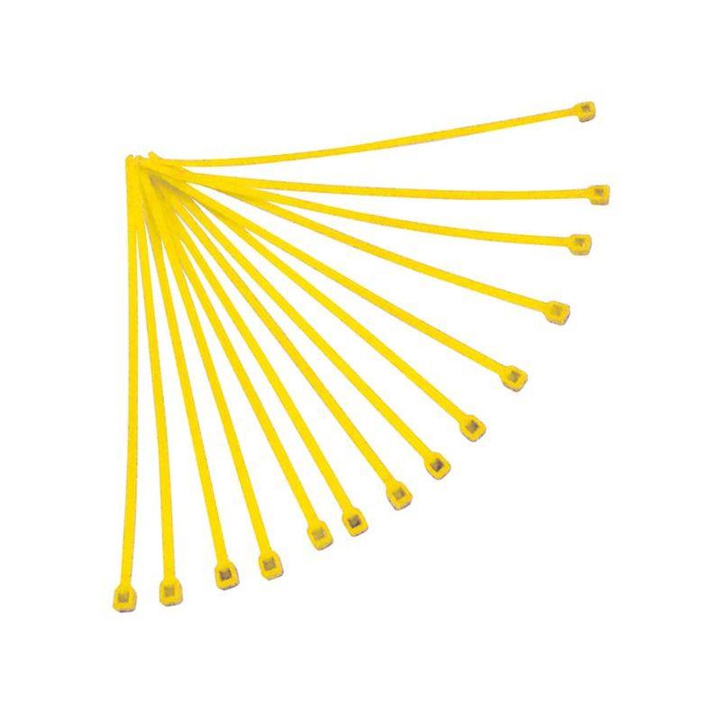 Kabelbinder 4,8 x 280 mm Gelb 100 Stück 2