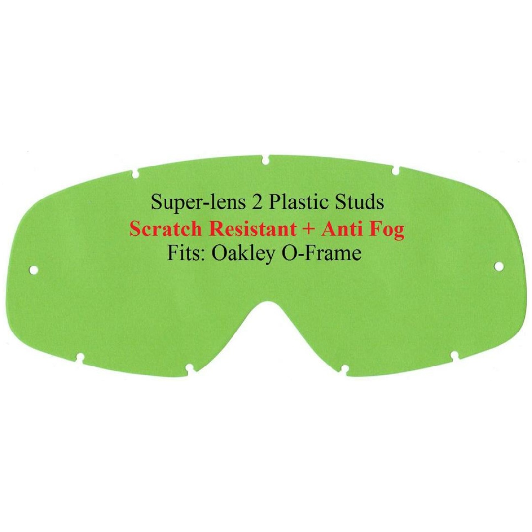 E-Glas Oakley 2000/O-Frame kratzfest m. Halter klar 4