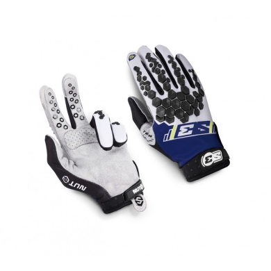 S3 Handschuhe Nuts Hard Enduro Blau/Gelb Größe L 7