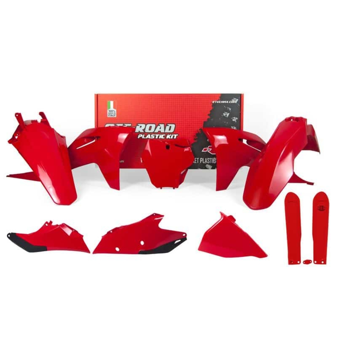 Plastik Komplett Kit für GasGas MC 21- Rot 7-teilig 4