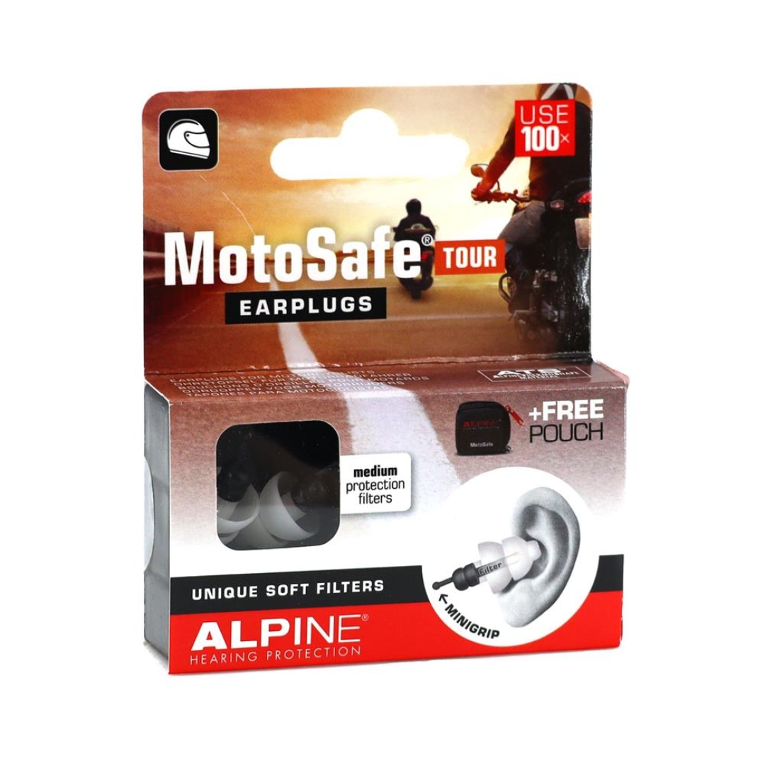 Alpine MotoSafe Tour Gehörschutz Ohrstöpsel Touringstöpsel 4