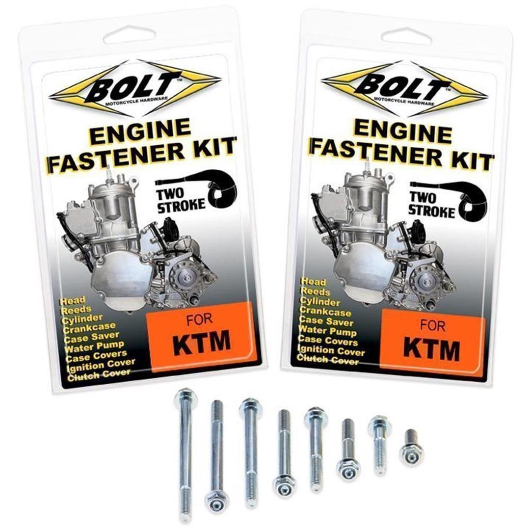 BOLT Motor Schrauben Kit für KTM 2T 250 03-16, 04-16 2T 300 4