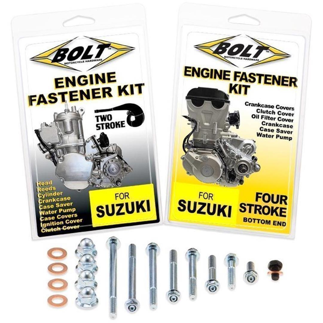 BOLT Motor Schrauben Kit Suzuki RMZ 250 10-18 4