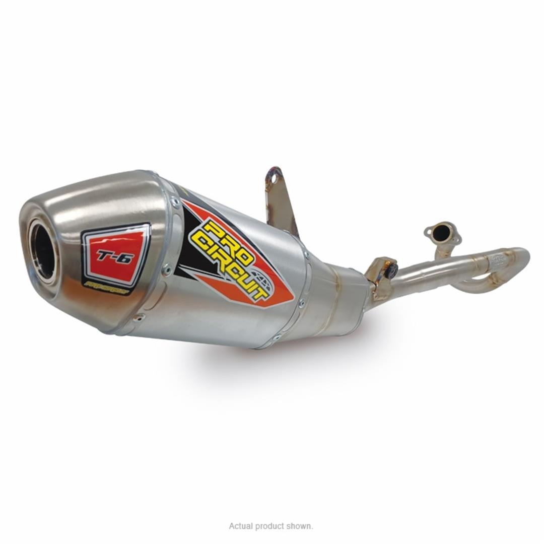 Pro Circuit T-6  Stainless Steel System Honda CRF 250 22- SS/AL 4