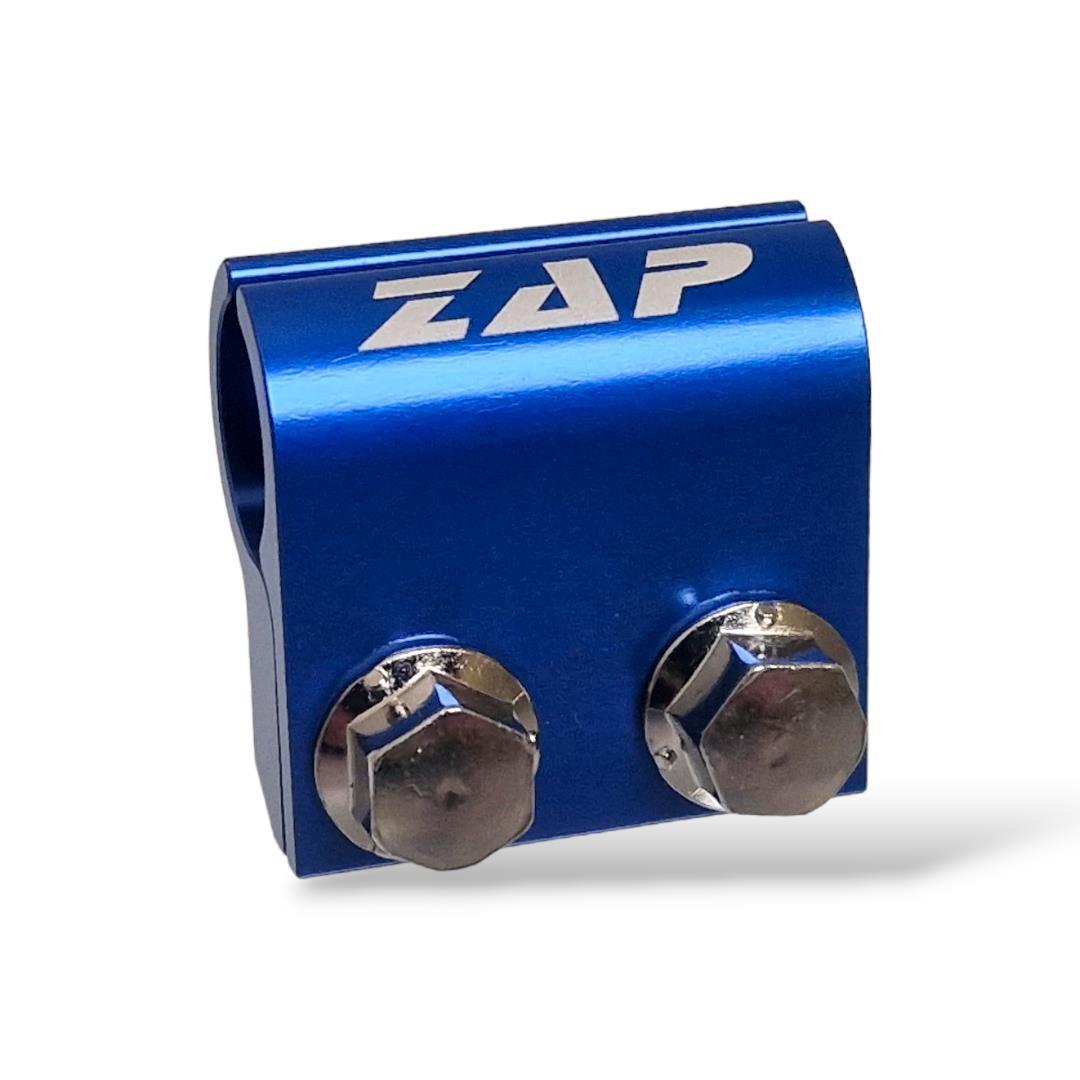 ZAP TechniX Halter Bremsleitung vo. CR(F), YZF 05- blau - Motocross Shop  Mister-MX