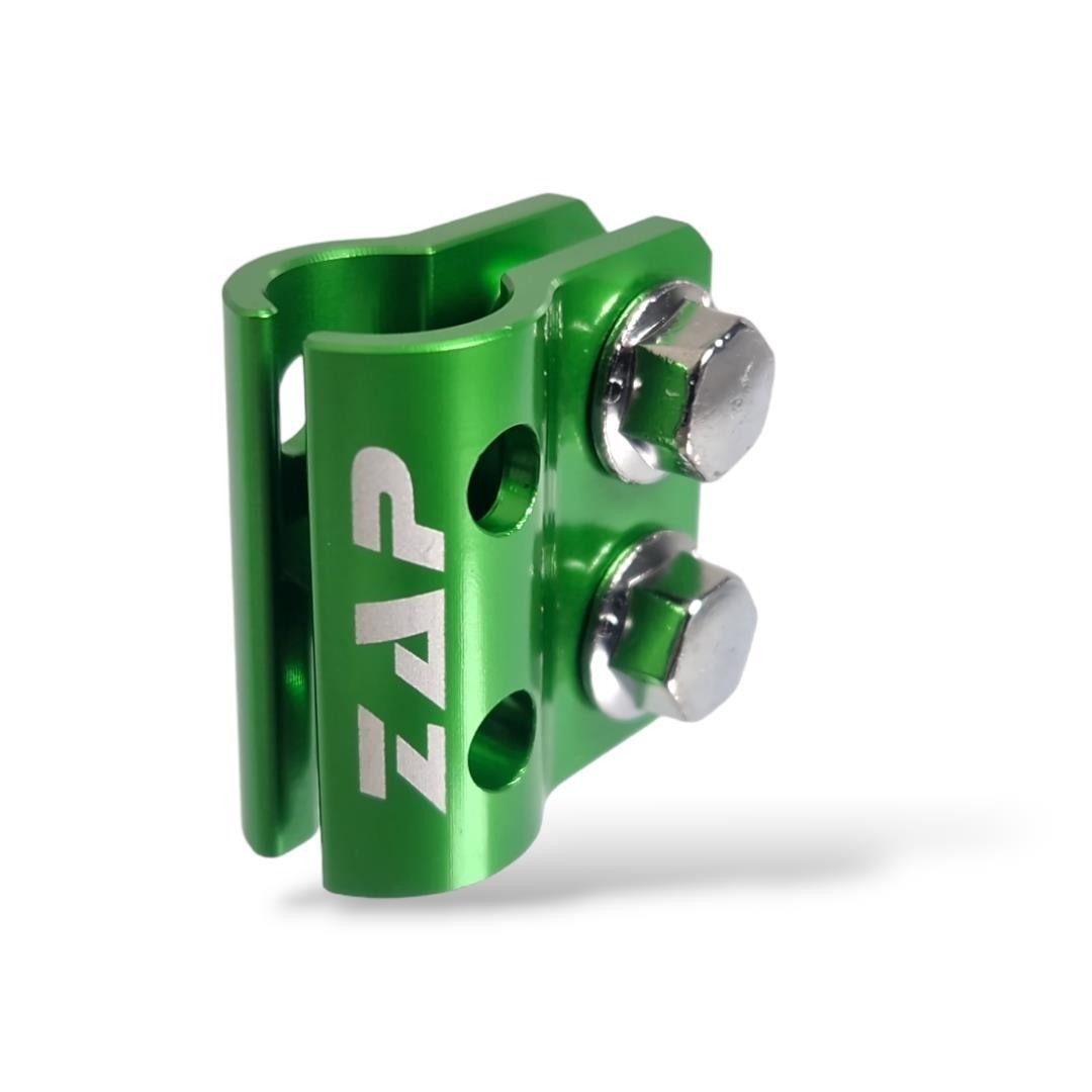 ZAP TechniX Halter Bremsleitung vo. KX(F), RM(Z) 05- grün