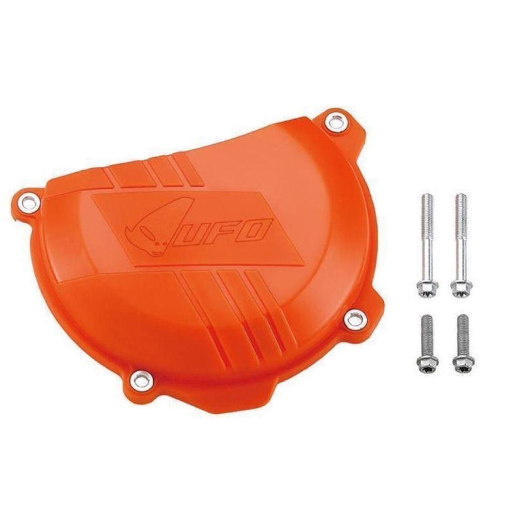 Kupplungsdeckel Protektor Schutz orange für KTM SXF450 13-15 4