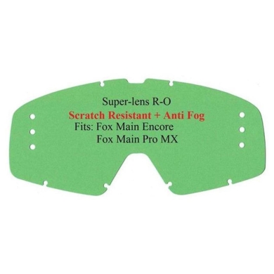 E-Glas FOX Main Pro/Encore R-OFF kratzf. klar