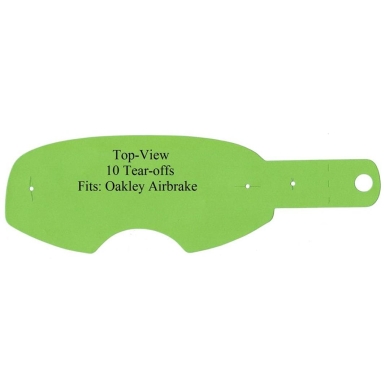 Abreißscheiben 10er Pack Oakley Airbrake