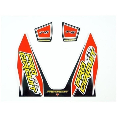 Pro Circuit Auspuffsticker Ti-6 single