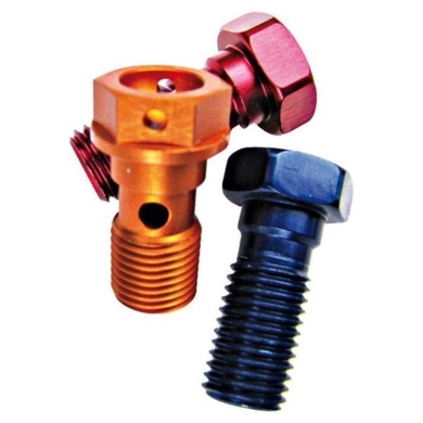 Hohlschraube Bremsleitung M10x 1,00 orange