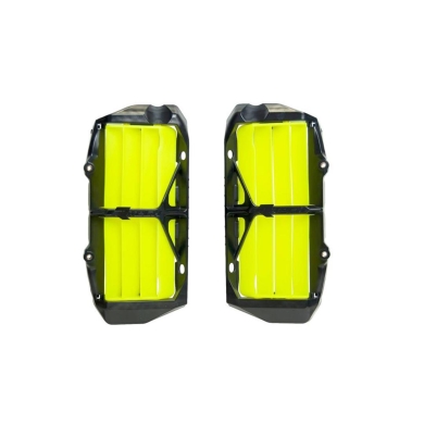 Rtech Oversize Kühlerschutzlamellen SX(F) 19-  EXC(F) 20-  Neon Gelb