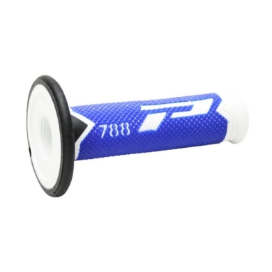 Progrip Tri-Compound Griffgummis MX Griffe 788 weiß/schwarz/blau