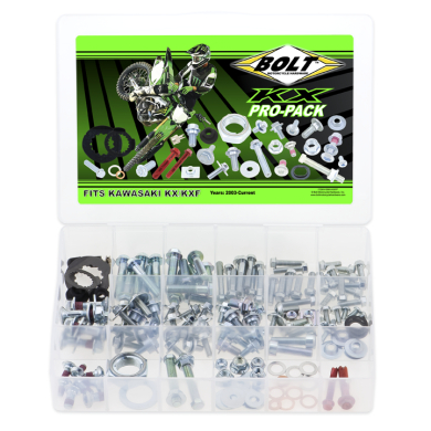 BOLT Pro-Pack Schraubenkit Kawasaki KXF 2003- 170-teilig